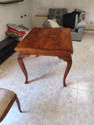 Mesa estilo francés madera