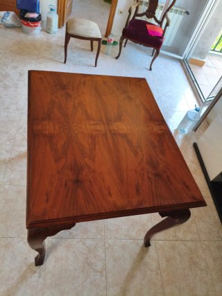 Mesa estilo francés madera
