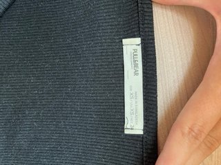 Top negro Pull&Bear