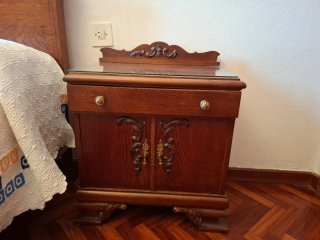 Habitación Matrimonio Cama 1.35 + 2 Mesillas