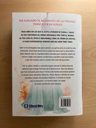 Reino de cenizas primera edición