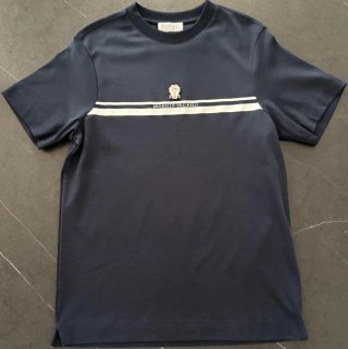 Camiseta Brunello Cucinelli Azul Hombre