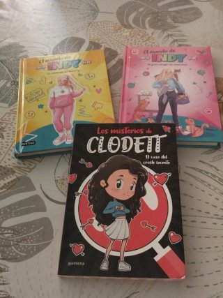 Lote 3 libros infantil juvenil + regalo