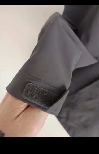 Impermeable Quechua Talla L gris