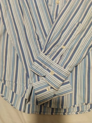 Camisa Ralph Lauren Rayas Azules Talla M