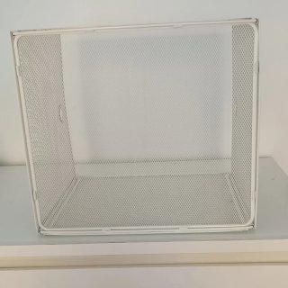 2 Cajas Blancas IKEA Dronjons Metálicas