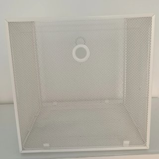 2 Cajas Blancas IKEA Dronjons Metálicas