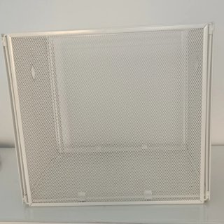 2 Cajas Blancas IKEA Dronjons Metálicas