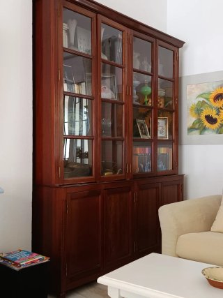 Librería Caoba con Puertas