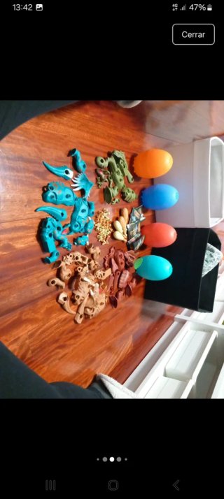 Colección 4 dinosaurios para montar