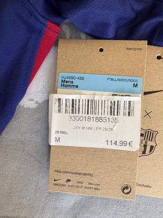 Camiseta oficial y original del FC Barcelona