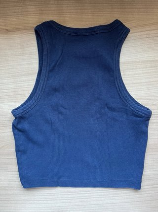 Top Pull&Bear New York Azul Talla XXL