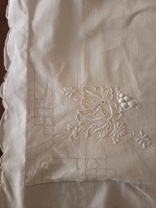 3 Fundas Almohada Bordadas Blancas
