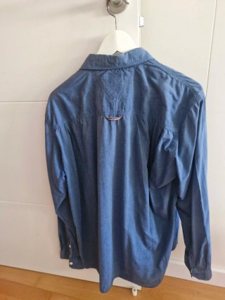 Camisa Tommy Hilfiger Azul Talla XL
