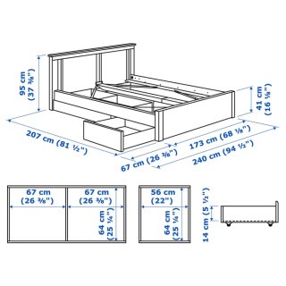 Estructura de cama
