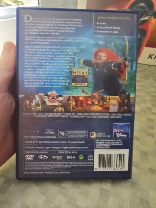 DVD Brave (Indomable) Disney Pixar