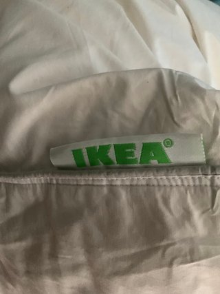 Cuscino Ikea Piuma/Piumino Bianco