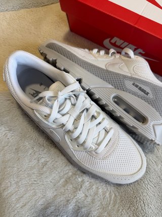 Nike Air Max 90 Talla 42.5 Blancas/Gris