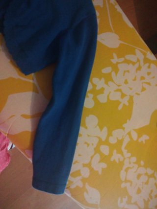 Chaqueta corta niña Mayoral 3 años azul eléctrico.