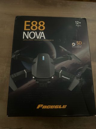 Dron plegable negro
