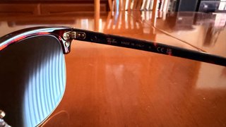 Gafas de Sol RayBan Clubmaster Marrones y Doradas