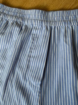 Bermuda Stradivarius rayas azul y blanco
