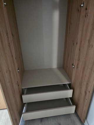 Armario modular 90cmx3 con cajones (6 puertas)