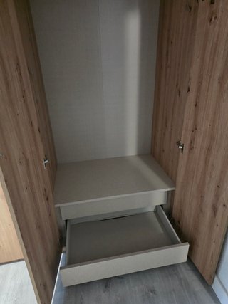 Armario modular 90cmx3 con cajones (6 puertas)