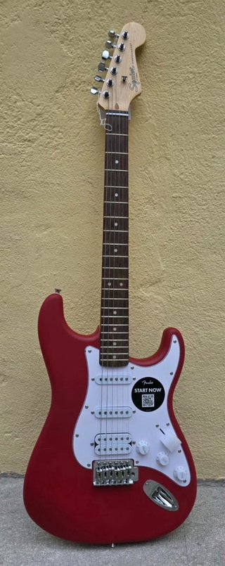 Guitarra Eléctrica Roja