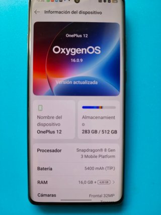 OnePlus 12 512-16GB verde