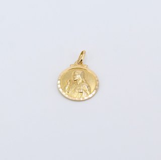 Colgante de oro de 18k. Peso: 2.56 gr.