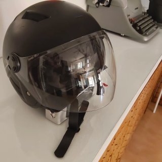 Casco Moto Talla XS Negro