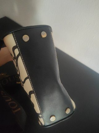 Bolso Mochila Tous Beige y Negro