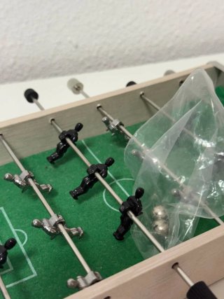 Futbolín de mesa