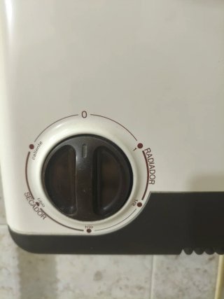 Secador de pared y calefactor