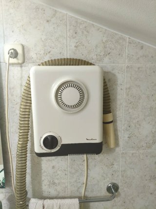 Secador de pared y calefactor