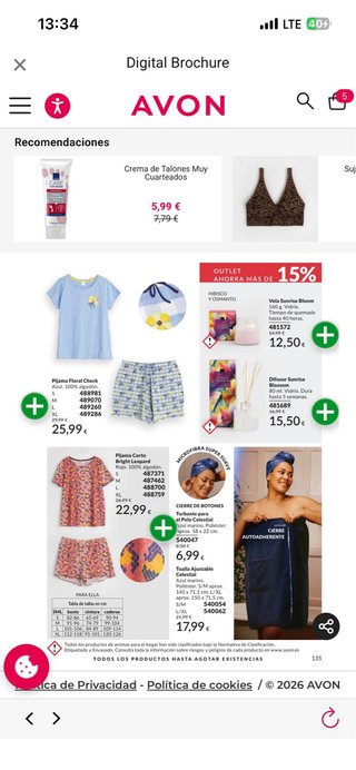 Productos Avon