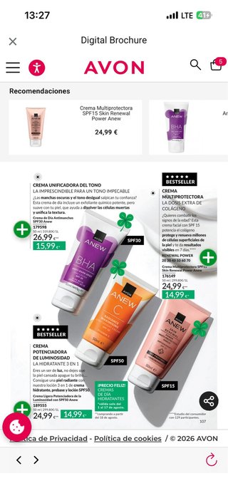 Productos Avon