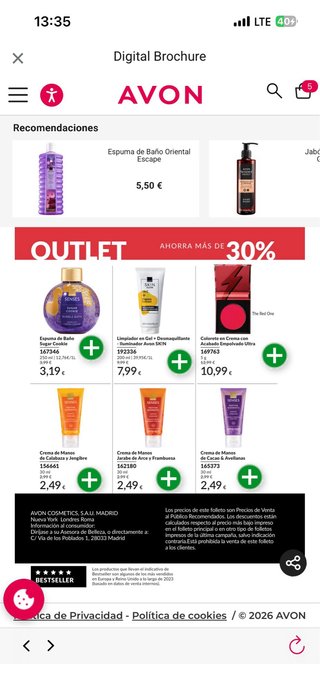 Productos Avon