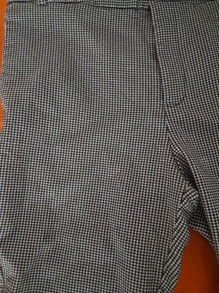 Pantalón Stradivarius Gris Cuadros Talla 42