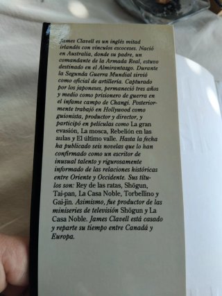 Libro Gai-Jin de James Clavell (Español)