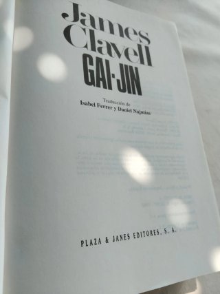 Libro Gai-Jin de James Clavell (Español)