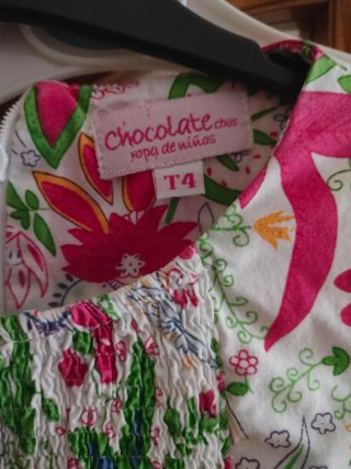 Vestido niña Chocolate