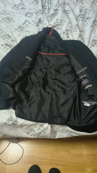 Chaqueta Traje Negra Angelo Litrico Talla M