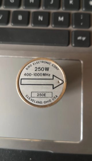 Tapón Bird 43 - 250E (400-1000 MHz)