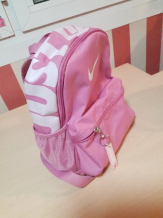 Mochila Nike Rosa y Blanca