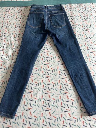 Pantalones vaqueros azules talla 38 Zara