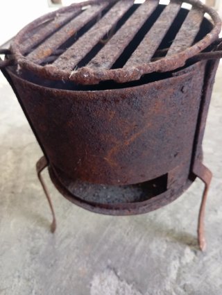 Mini horno carbón antiguo (2 unidades)