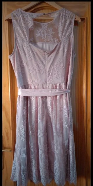 Vestido Spirit rosa talla XXL