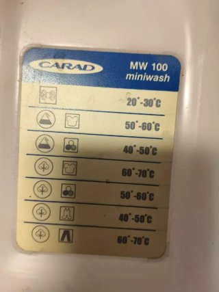Lavadora portátil CARAD MW 100